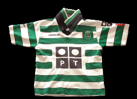 camisola criana sporting clube de portugal PT 2000 2001